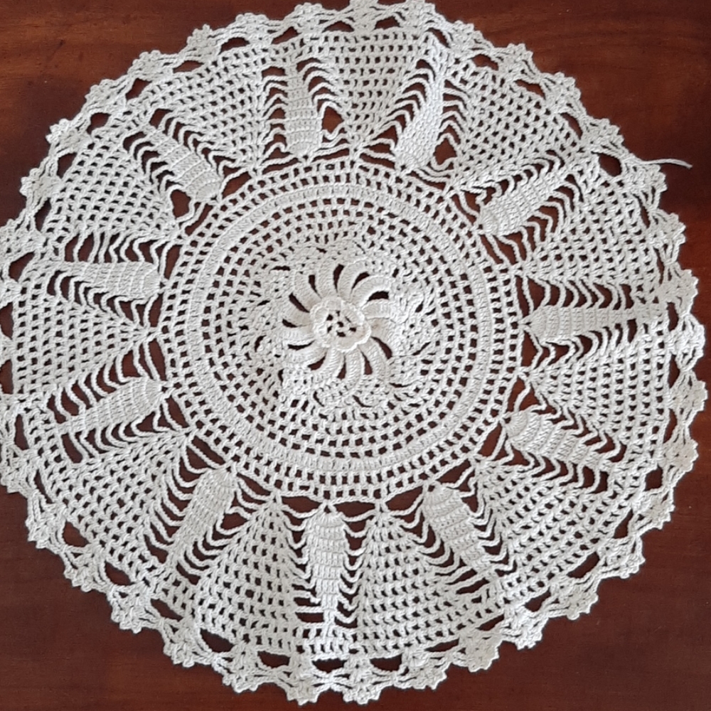 Crochet cover table Hand made